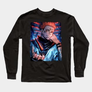 RYOMEN SUKUNA MERCH VTG Long Sleeve T-Shirt